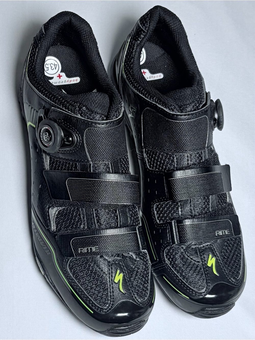 Specialized Rime MTB Vibram Cycling Shoes Men's EU 43.5 (US 10.25) Blk Excellent